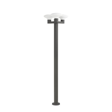 Faro Blub's – lantaarnpaal - 54 x 18,4 x 214 cm - IP44 - donkergrijs