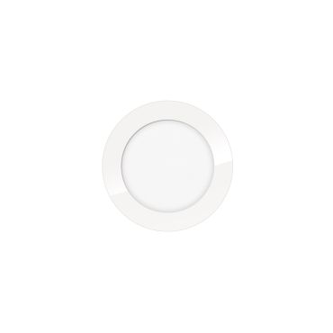 ETH Anne Round - plafondlamp - Ø 17 x 2,7 cm - 3 stappen dimbaar - 10W LED incl. - IP44 - wit