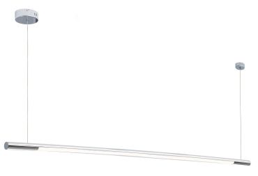 Maxlight Organic Horizon - hanglamp - 150 x 140 cm - 26W dimbare LED incl. - chroom