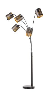 ETH Laser - vloerlamp - Ø 15 x 200 cm -  zwart