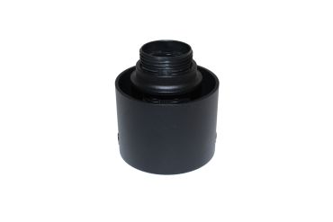 Artdelight Rosario - lamphouder voor PL 202 - Ø8 x 9,5 cm - zwart