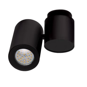 SHOWROOMMODEL - Maxlight Barro - opbouwspot 1L - 15 cm - zwart
