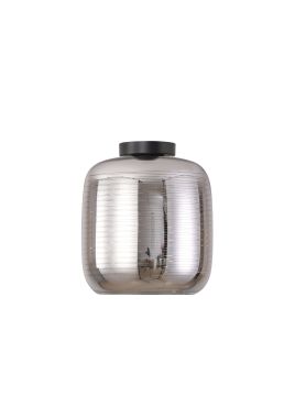 Artdelight Apollo - plafondlamp - Ø 20 x 23,5 cm - titan en goud