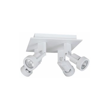 Artdelight Tech - opbouwspot 4L - 23 x 23 x 18,5 cm - wit
