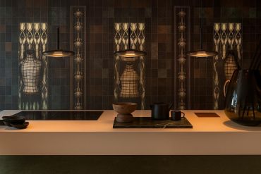 Artdelight Madison - hanglamp - 130 x 9 x 200 cm - 3 x 11W dimbare LED incl. - zwart