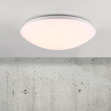 Nordlux Ask Sensor - plafondverlichting met sensor- Ø 36 cm - 18W LED incl. - IP44 - wit