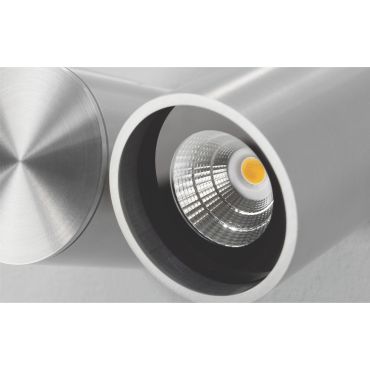 Artdelight Mayen - opbouwspot 1L - Ø 7,2 x 8,6 cm - 7W dimbare LED incl. - aluminium