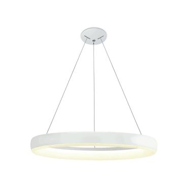 ONE Light LED Pendant Rings - hanglamp - Ø 60 x 200 cm - 40W LED incl. - wit