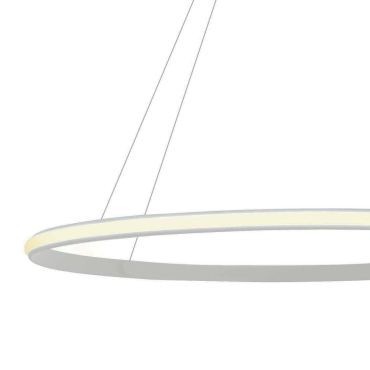 ONE Light LED Pendant Rings - hanglamp - Ø 100 x 150 cm - 25W LED incl. - wit