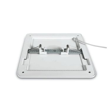 ONE Light Surface/Recessed Panels Adjustable Cut Out Hole - plafondverlichting - 23,5 x 23,5 x 1,7 cm - 16W LED incl. - wit - witte lichtkleur