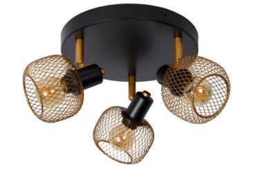 Lucide Maren - opbouwspot 3L - Ø 22 x 37 x 14,5 cm - Goud
