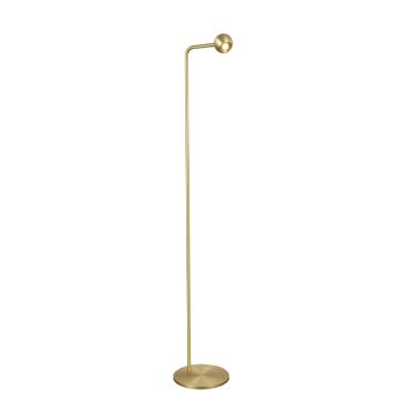 VK lighting Aira - vloerlamp - Ø 21 x 125,2 cm - 5,6W LED incl. - goud