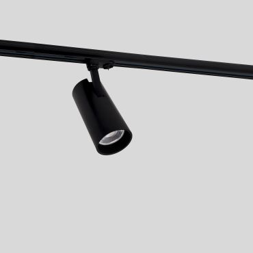 Nova Luce Track - 3-fase railsysteem - Ø 9,3 x 27 cm - 30W LED incl. - zwart - warmwitte lichtkleur