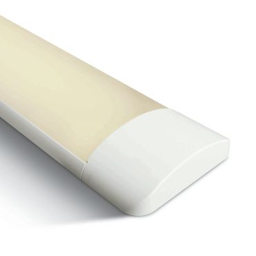 ONE Light LED Linear Range - plafondverlichting - 120 x 12 x 3 cm - 48W LED incl. - wit - witte lichtkleur