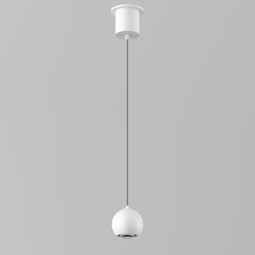 Artdelight Miami - hanglamp - Ø 10 x 218 cm - 10,8W dimbare LED incl. - wit