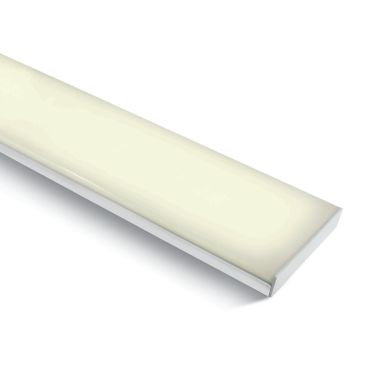 ONE Light LED Linear Floating Light - plafondverlichting - 120 x 12 x 2 cm - 48W LED incl. - wit - warm witte lichtkleur