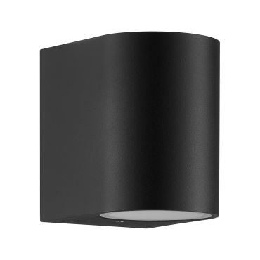 Nordlux Dion Single - buiten wandverlichting - 6,6 x 9 cm - IP44 - zwart