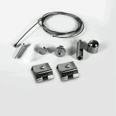 ONE Light Up &amp; Down LED Linear Profiles - hanglamp - 117,5 x 2,2 x 8,5 cm - 40W LED incl. - wit - warm witte lichtkleur