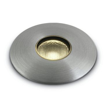 ONE Light Inground Mini Series - grondspot voor buiten - Ø 37 mm  - 1W dimbare LED incl. - IP67 - aluminium