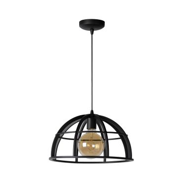 Lucide Dikra - hanglamp - Ø 40 x 150 cm - zwart