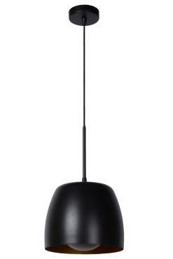 Lucide Nolan - hanglamp - Ø24 x 166,2 cm - zwart