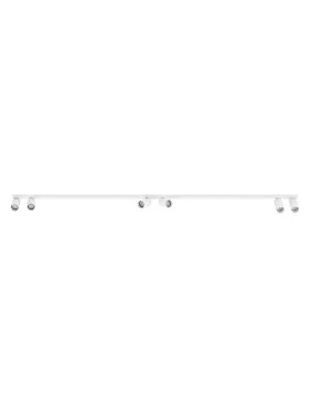 Nova Luce Oso - opbouwspot - 200 x 3,5 x 10,5 cm - wit