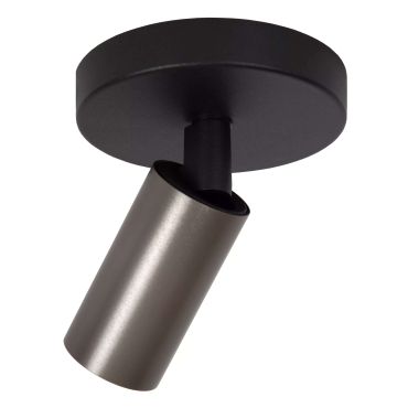 Lucide Ritmo - opbouwspot - 10 x 10 x 11,1 cm - koffie