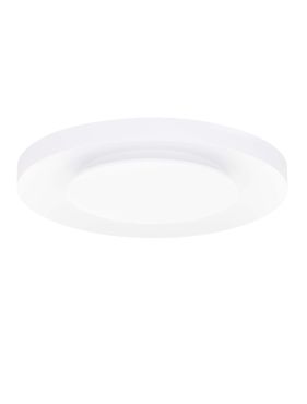 Nova Luce Pada - plafondlamp - Ø 60 x 5 cm - 37W dimbare LED incl. - zandwit