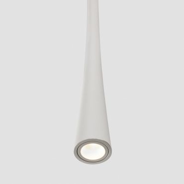 Faro Diana 400 - hanglamp - Ø 3,2 x 40 cm - 6W LED incl. - mat wit