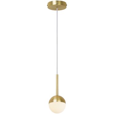 Nordlux Contina - hanglamp  - 10 x 223 cm - messing