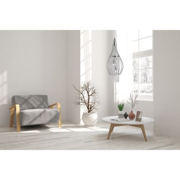 Searchlight Rocket - hanglamp - Ø 19 x 110 cm - chroom