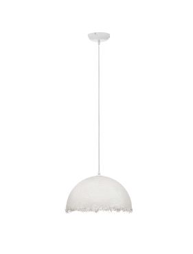 Nova Luce Lalu - hanglamp - Ø 40 x 250 cm - zandwit