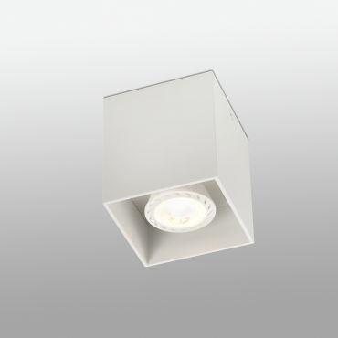 Faro Tecto - plafondverlichting - 8,2 x 8,2 x 9,5 cm - mat wit