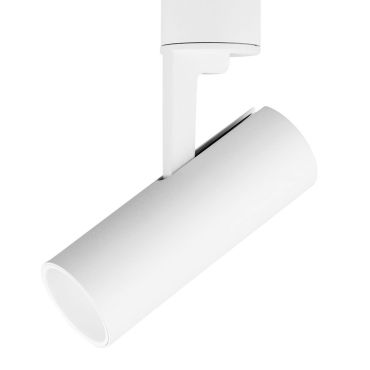 Nova Luce Bernardo - opbouwspot - Ø 5 x 28 cm - 13W LED incl. - wit