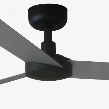Faro Cruiser L - plafondventilator - Ø 132 cm - mat zwart en aluminium