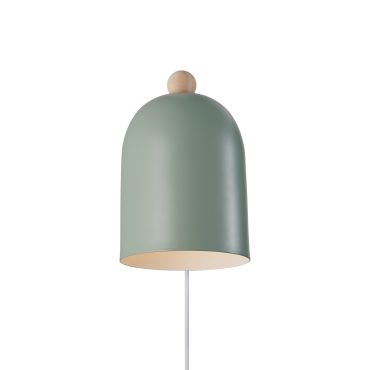 Nordlux Gaston - wandlamp - Ø 19,5 x 19,5 cm - groen
