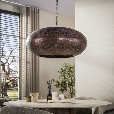 Vico Cielo - hanglamp - Ø68cm - antiek koper