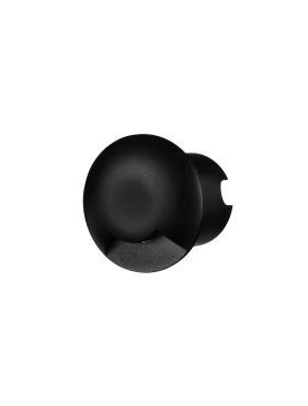 Nova Luce Eris - inbouw wandverlichting - Ø 6 x 5,4 cm - 1W LED incl. - IP67 - zandzwart