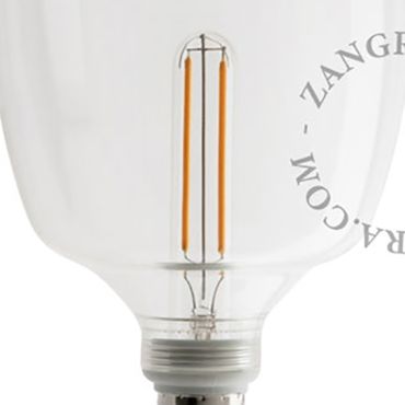 LED filament lamp dimbaar - Ø 12 x 20 cm - E27 - 4W - 2700K
