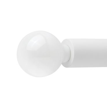 Faro Ten - plafond/wandverlichting - Ø 6 x 14 cm - mat wit