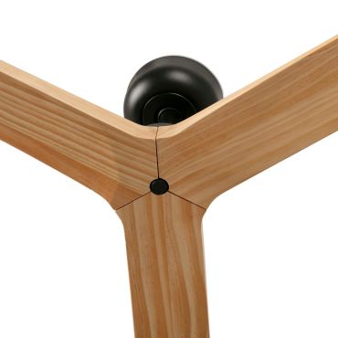 Faro Klim L - plafondventilator - Ø 150 cm - mat zwart en den