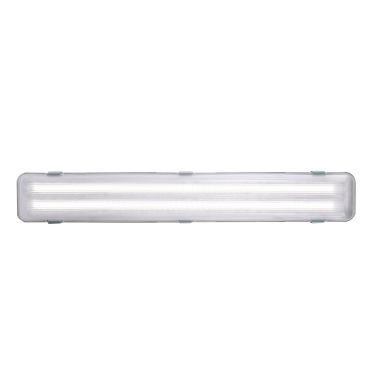 Nordlux Works LED Batten - 65,3 cm - 2 x 10W LED incl. - IP65 - grijs