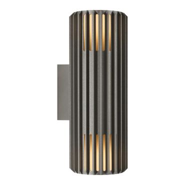 Nordlux Aludra N - buiten wandverlichting - 12,4 x 33,7 x 17,4 cm - IP54 - antraciet