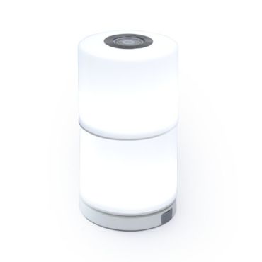 Lutec Noma - buiten tafellamp starterskit - slimme verlichting - 10 x 10 x 36,5 cm - 2 x 2,3W LED incl. - IP44 - wit
