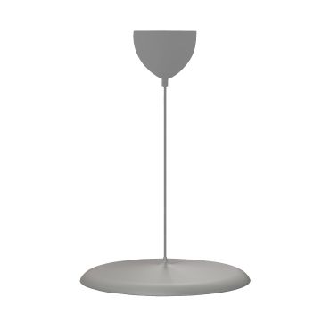Design for the People Artist 40 - hanglamp - Ø 40 x 306 cm - 25W dimbare LED incl. - grijs
