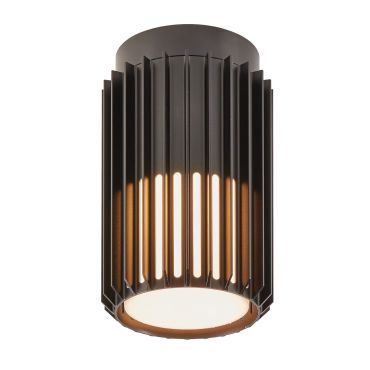Nordlux Aludra N - buiten plafondverlichting - Ø 12,4 x 18,8 cm - IP54 - zwart