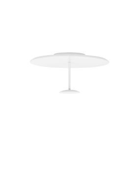 Nova Luce Nima - plafondlamp - Ø 45 x 23 cm - 15W dimbare LED incl. - zandwit