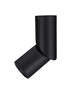 Nova Luce Oberon - opbouwspot - Ø 6 x 18 cm - 6W LED incl. - zwart