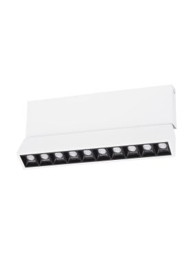 Nova Luce Pad - plafondlamp - 27,5 x 4 x 12,2 cm - 15W LED incl. - wit