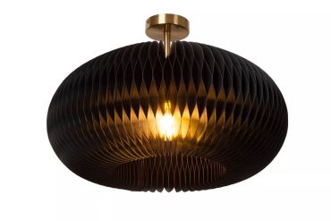 Lucide Armoni - plafondlamp - Ø 52 x 26 cm - zwart
